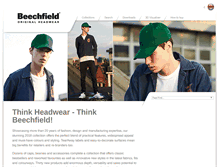 Tablet Screenshot of beechfield.com